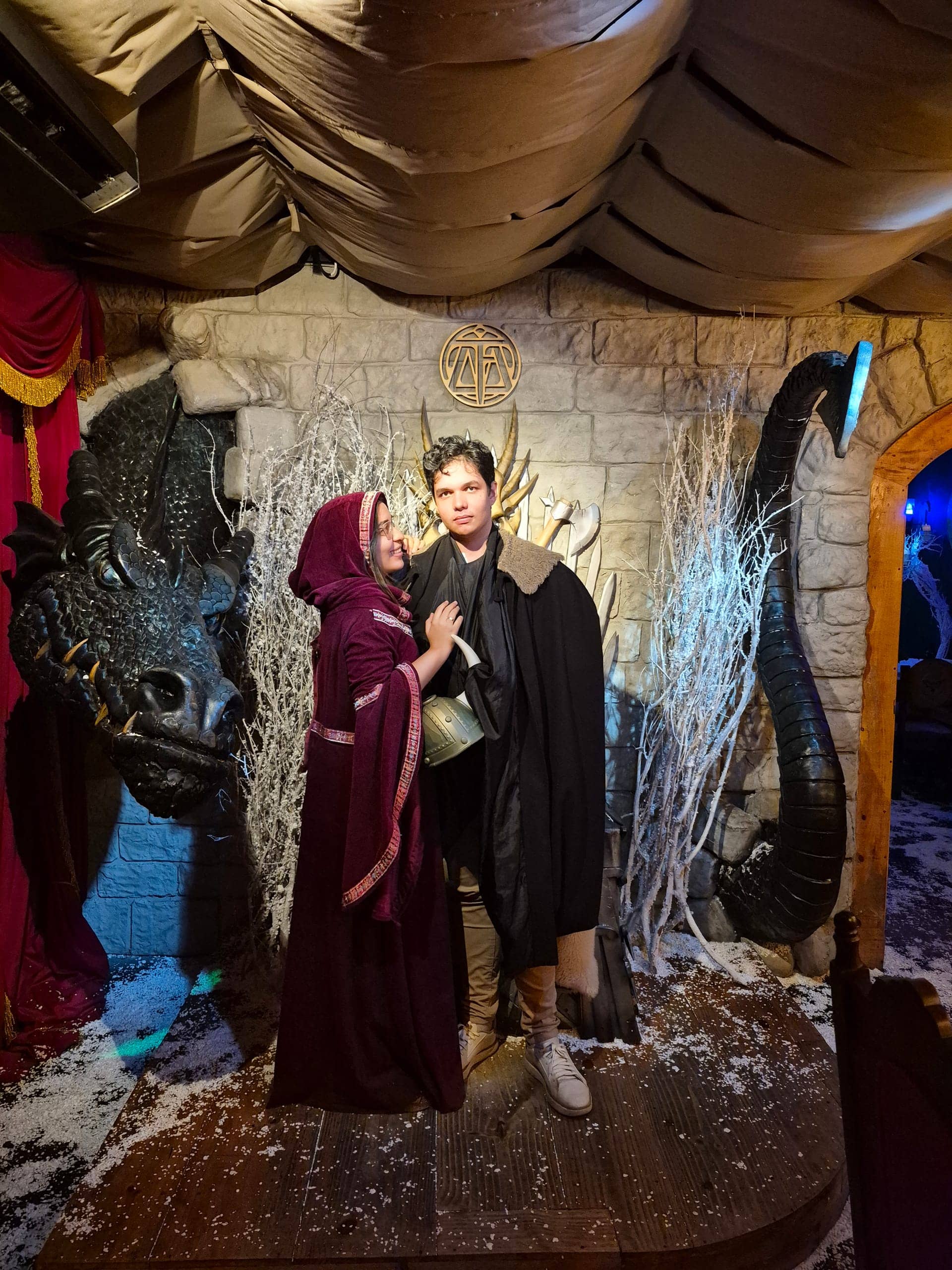 O casal durante o Fascínio Medieval